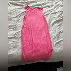 Pink midi / maxi dress